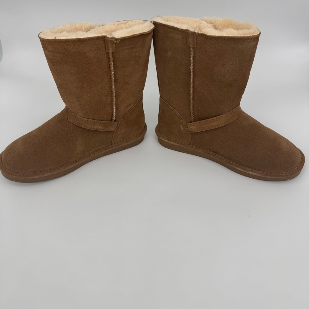 Bearpaw Elaina Hickory Suede Shearling Lined Winter Boots | Women’s Size 10 NWT - Picture 4 of 11